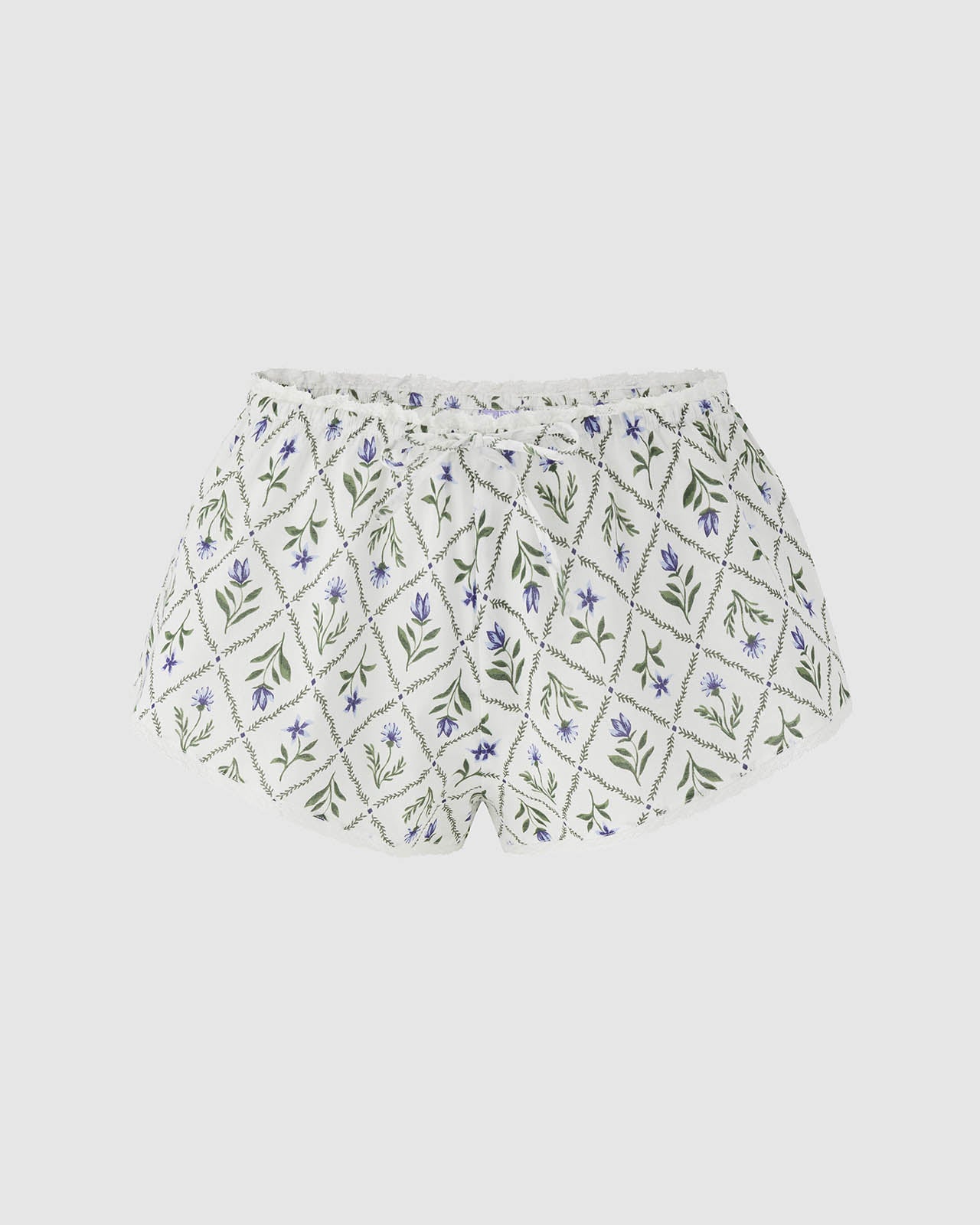 Cotton Lace Trim Short - Image 13