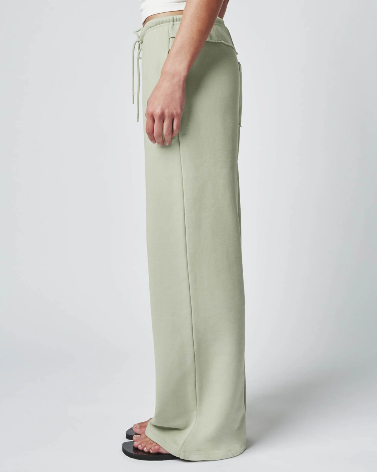Cozy Crush Embroidered Wide Leg Sweatpant - Image 6