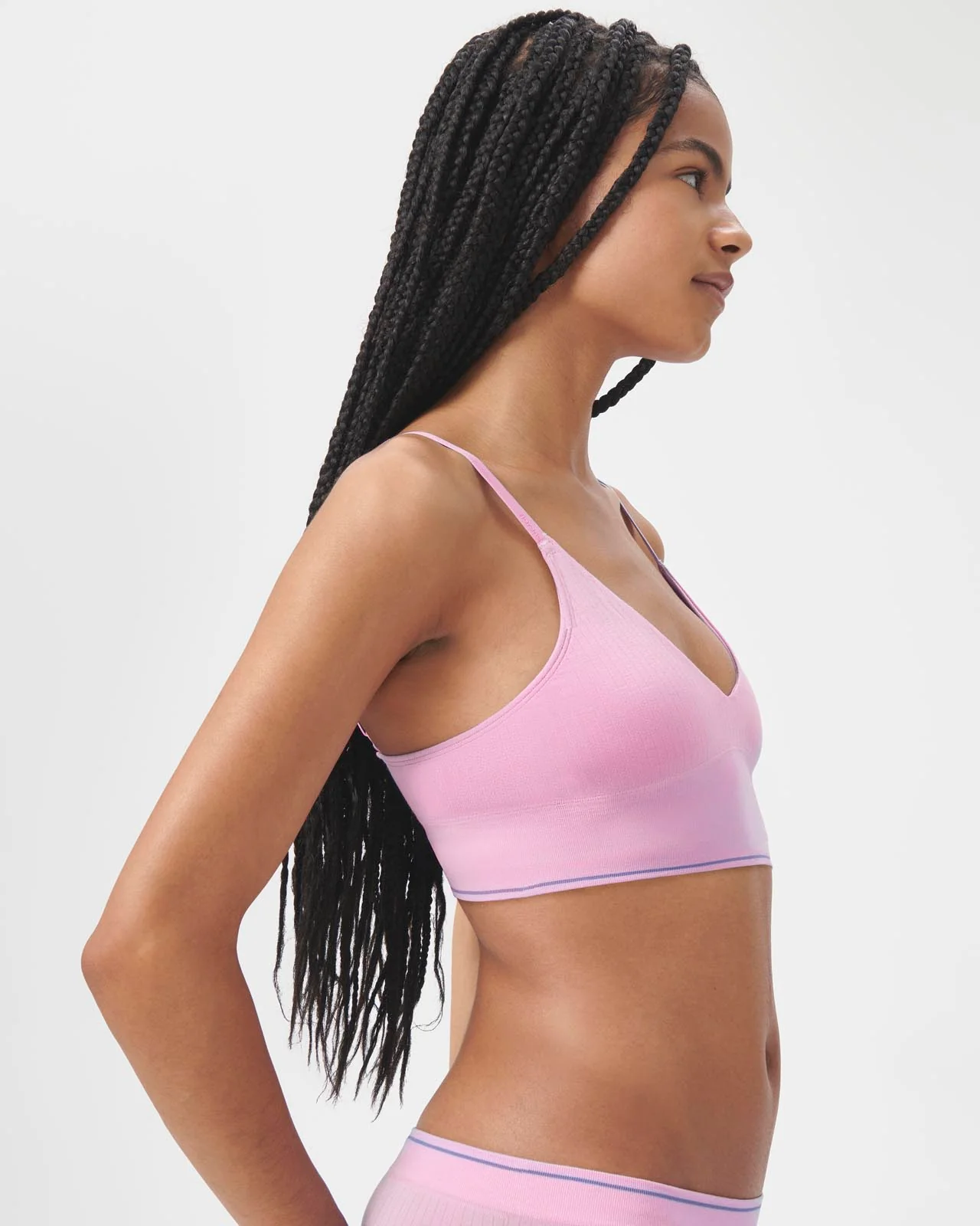 Cozy Crush Seamless Triangle Bralette - Image 4