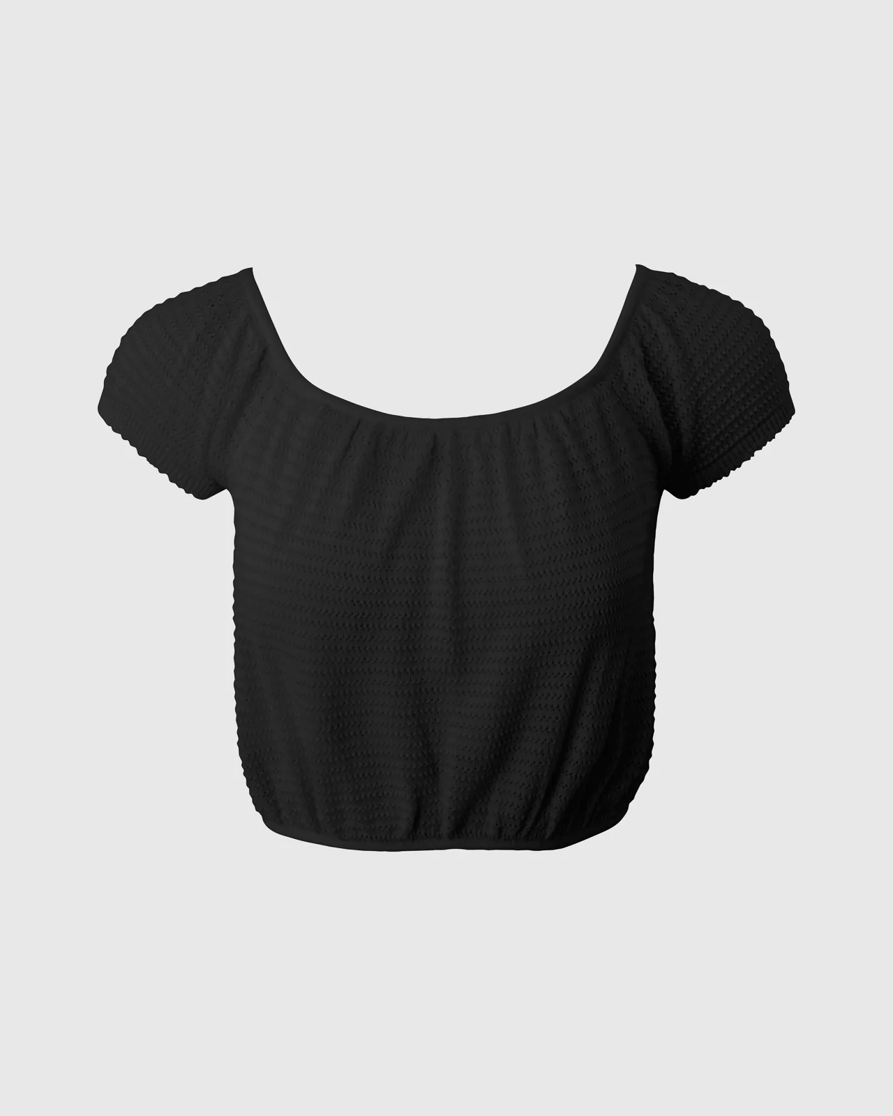 Crochet Off-the-Shoulder Top - Image 2
