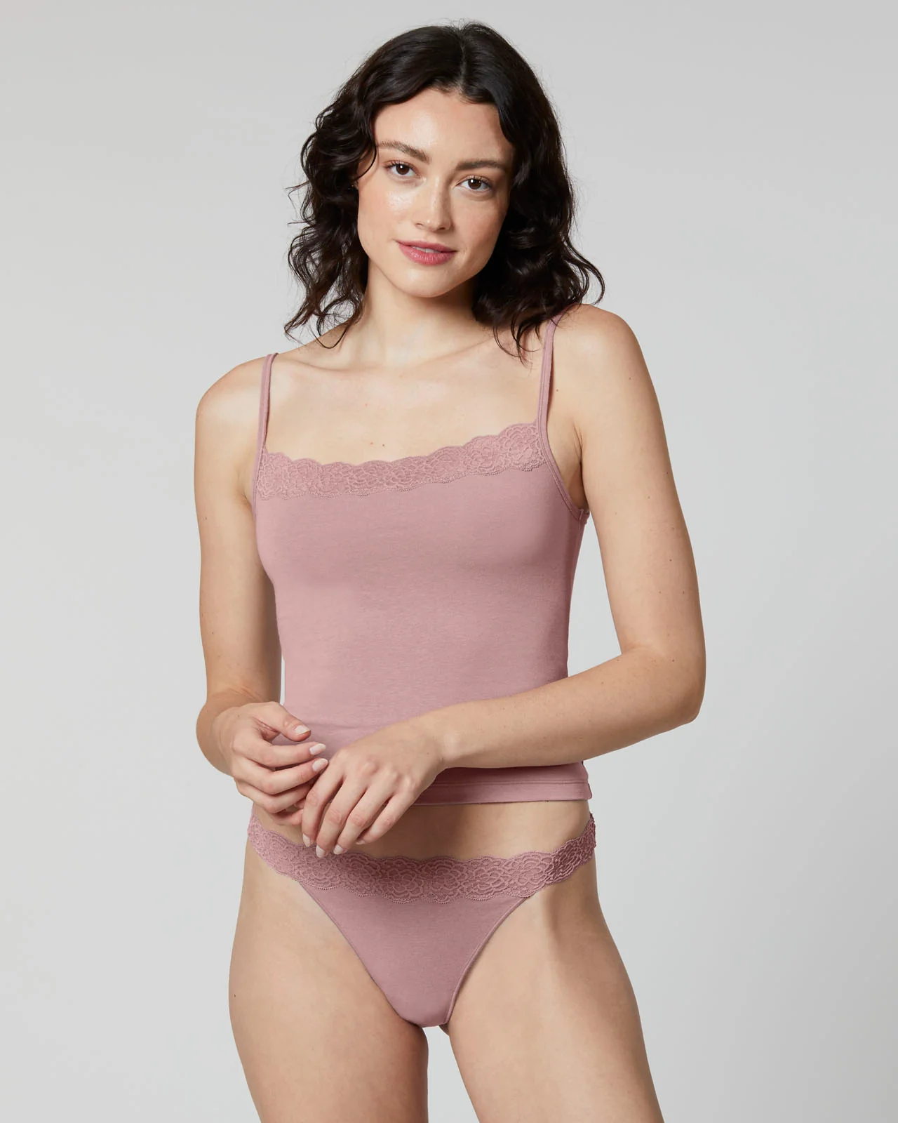 Lacy Cotton Cami - Image 30