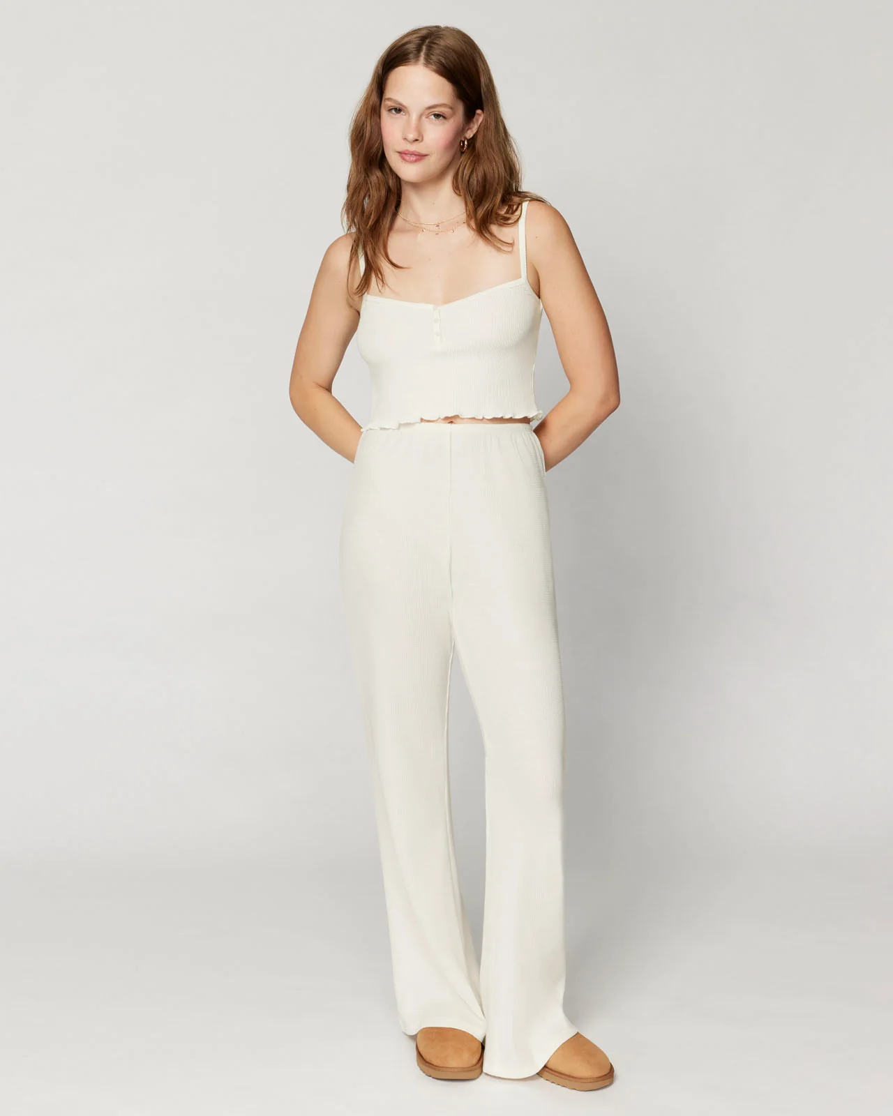 Micro Thermal Wide Leg Pant - Image 10