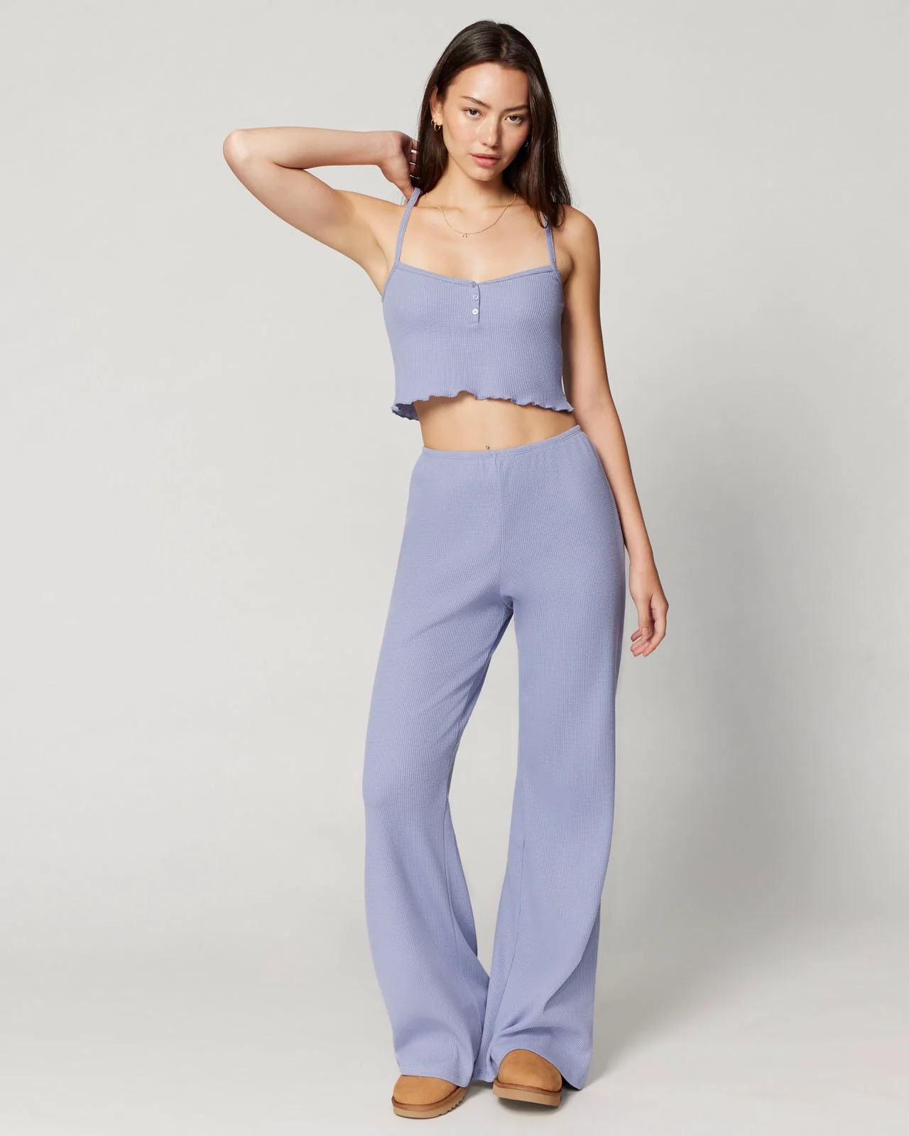 Micro Thermal Wide Leg Pant - Image 13