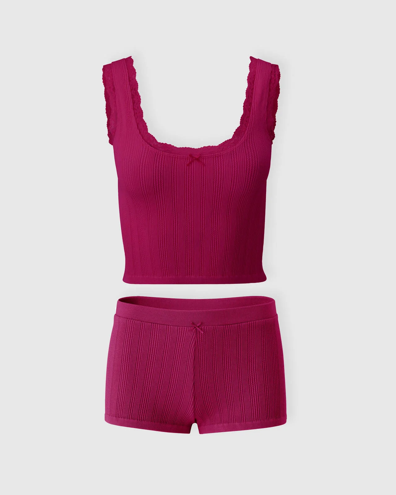 Pointelle Tank & Shortie Set