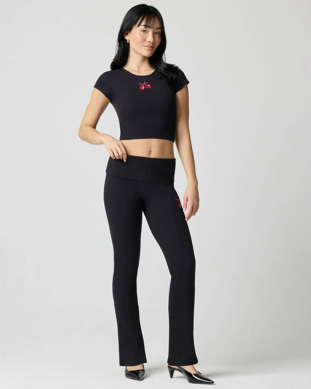 Rib Cherry Short Sleeve - Image 15