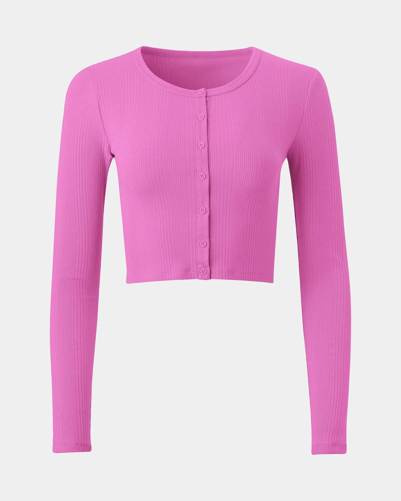 Rib Refresh 90's Cardigan - Image 20