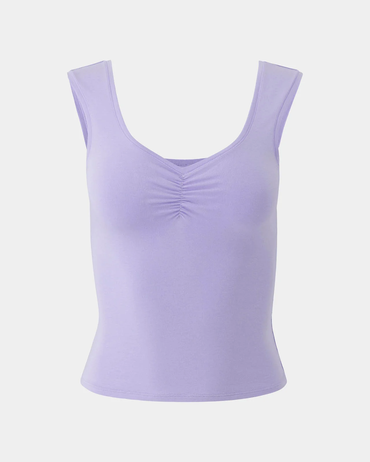 Softie Cotton Ruched Tank - Image 24
