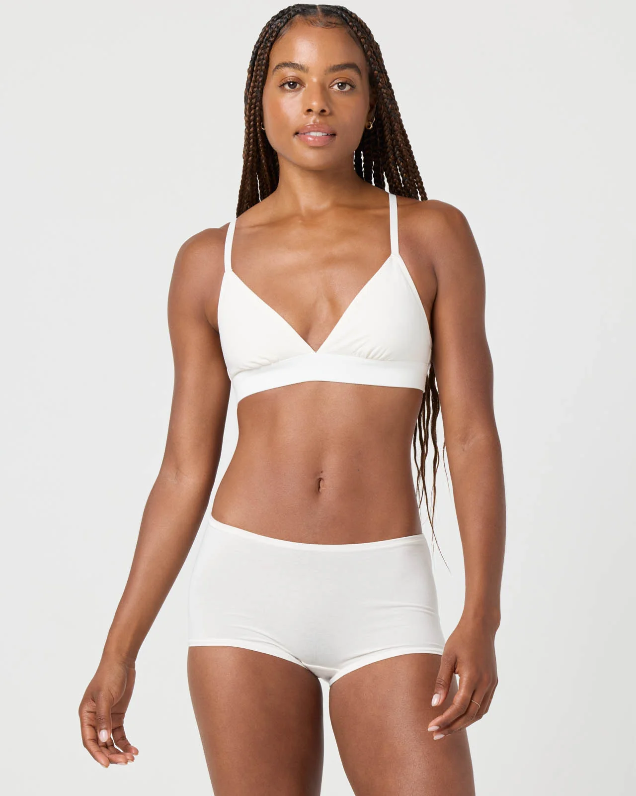 Softie Cotton Triangle Bralette - Image 24