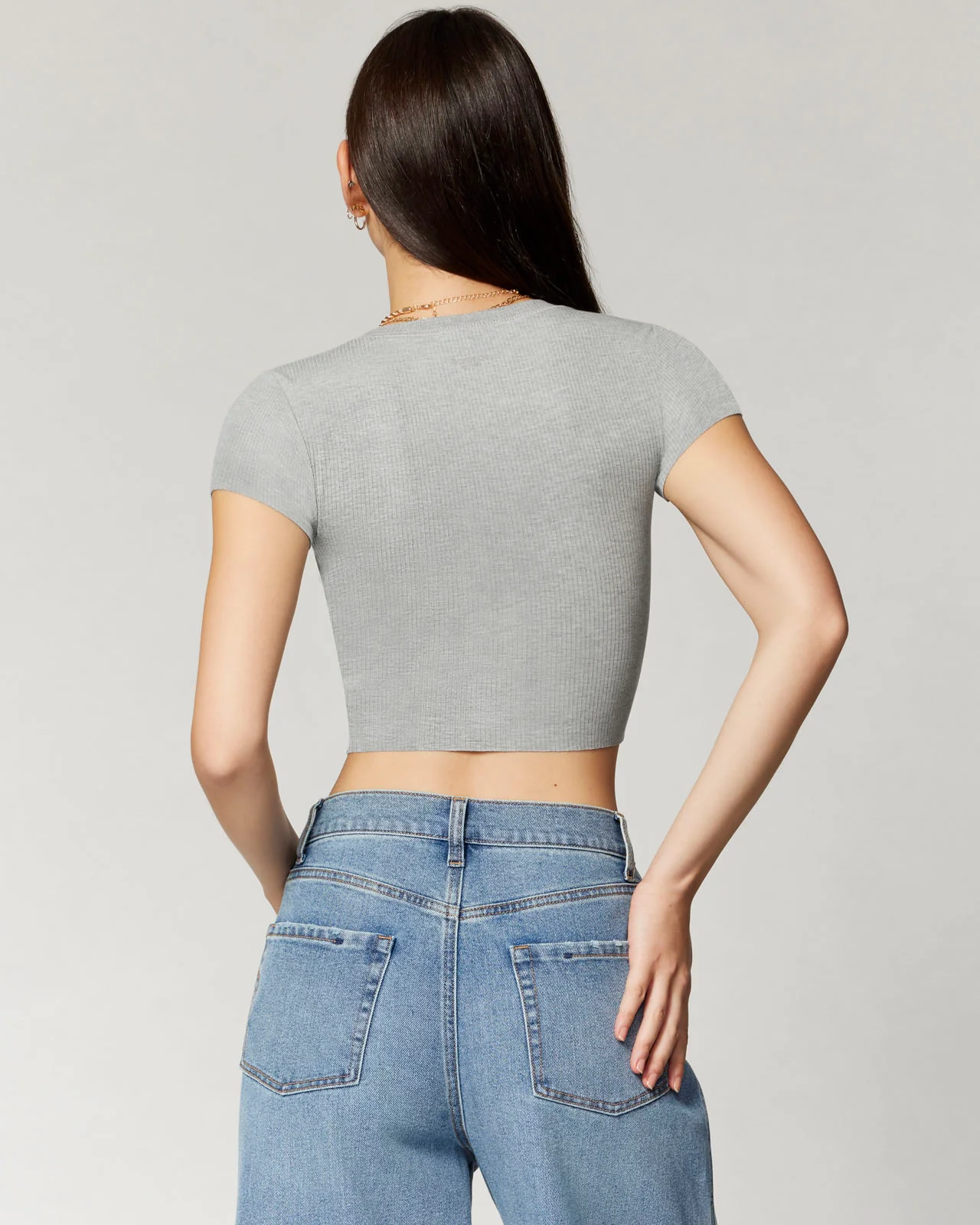 Softie Rib Crop Top - Image 16