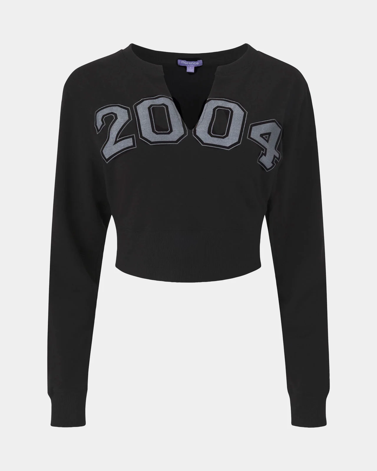 Sporty Terry 2004 Cropped Pullover - Image 2