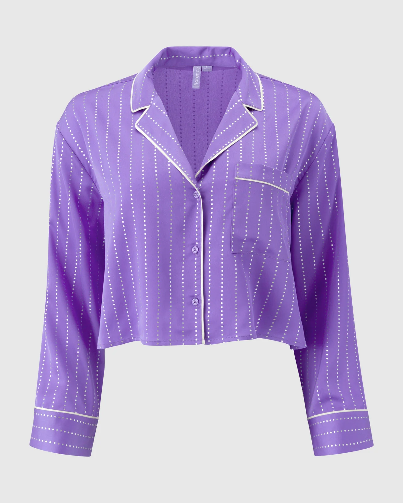 Stardust Satin Sleep Shirt - Image 10