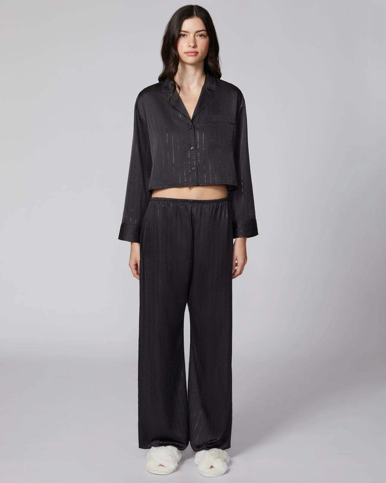 Stardust Satin Sleep Shirt - Image 7