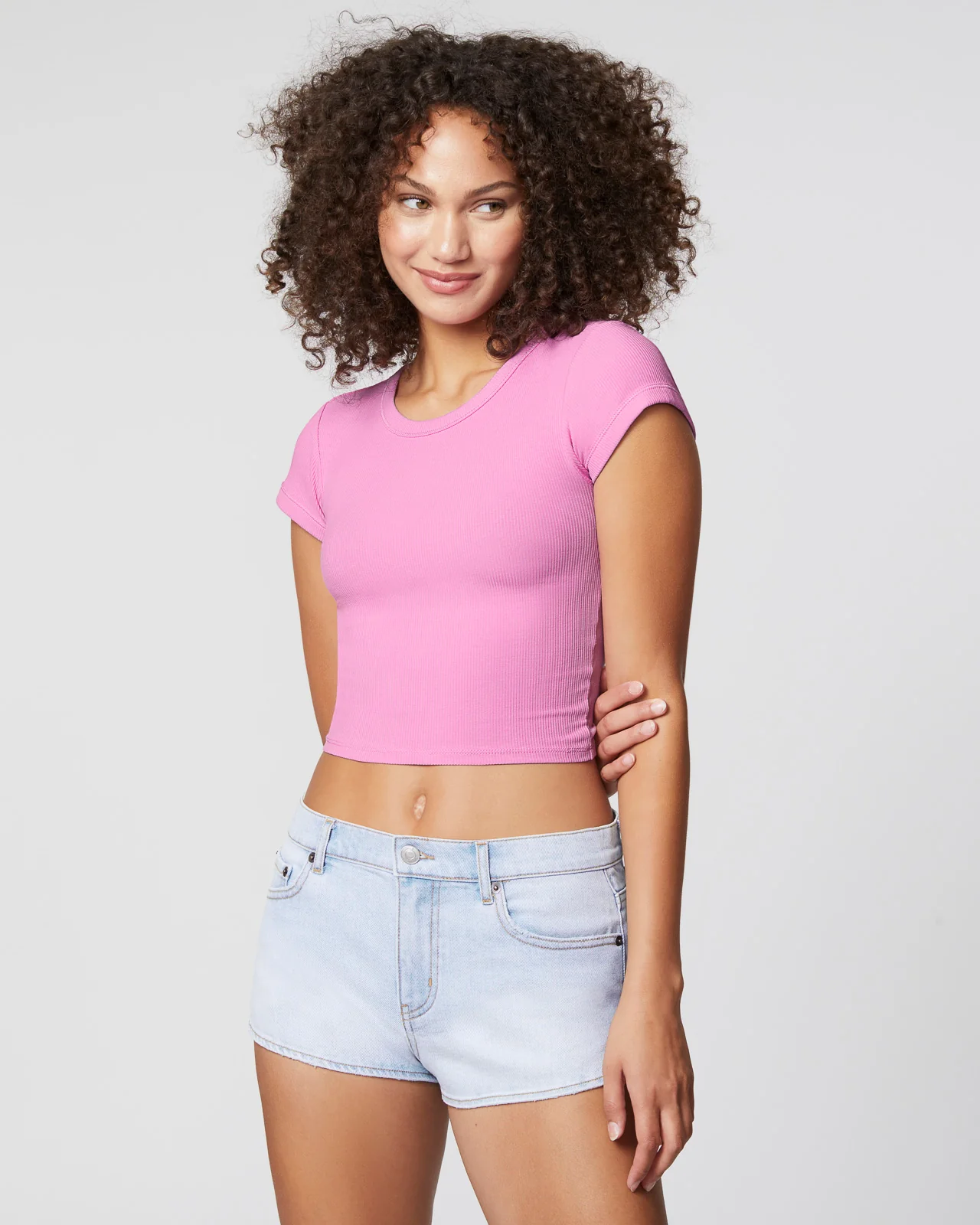 Sunburst Rib Crew Tee - Image 27