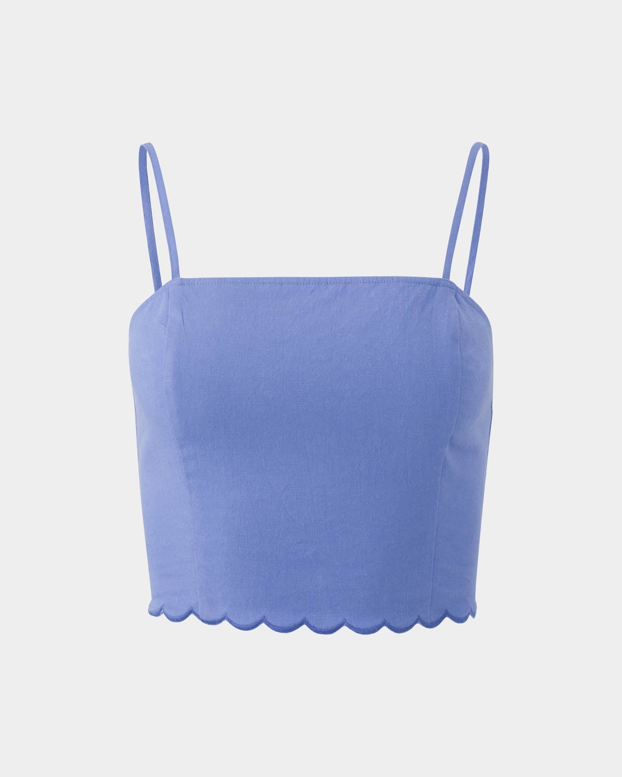 Sweet Solstice Scallop Crop Cami - Image 44