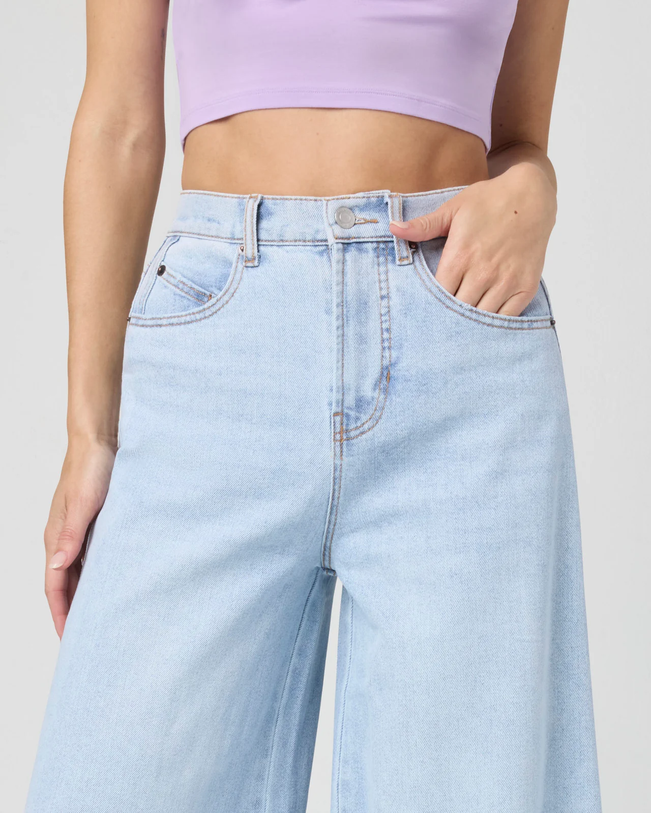 Total Softie Wide Leg Jean - Image 14